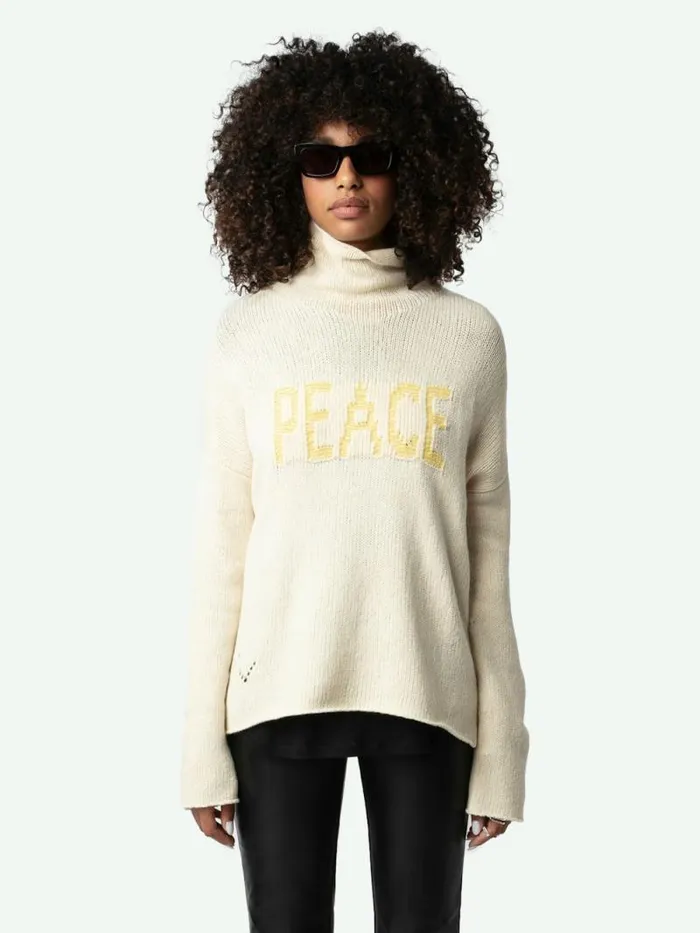Women Zadig and Voltaire Sweaters and Cardigans Almy Sweater Latte