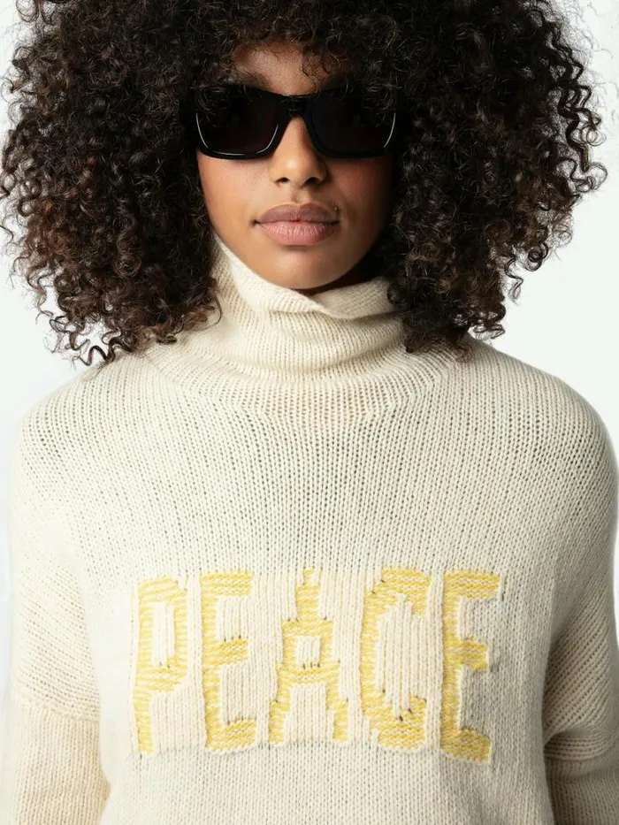 Women Zadig and Voltaire Sweaters and Cardigans Almy Sweater Latte