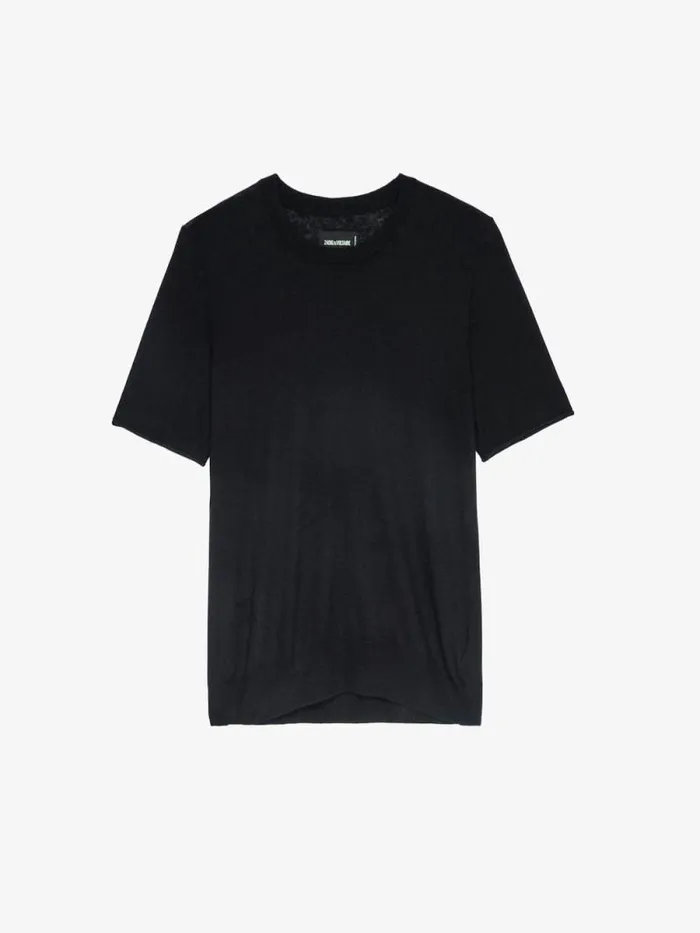 Women Zadig and Voltaire Sweaters and Cardigans Ida Cashmere Sweater Black Women Zadig and Voltaire Sweaters and Cardigans Ida Cashmere Sweater Black