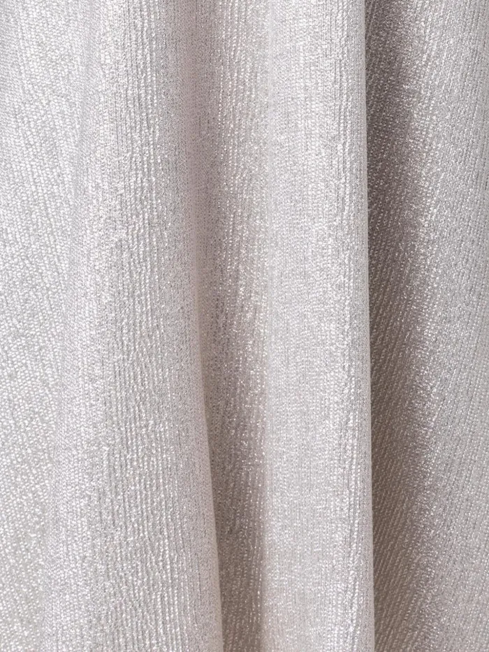 Wool Silk Lurex Midi Dress Greige Women Akris Dresses